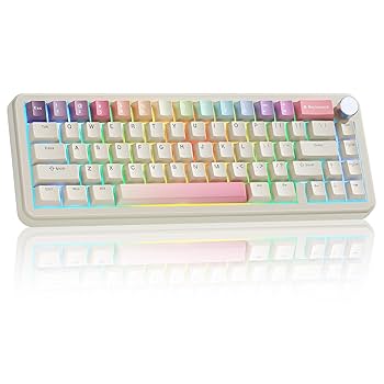 【試打のみ】YUNZII AL68 ミルクV2リニアスイッチ YUNZII AL66レビュー】Milk Switchの打鍵感が最高な65%サイズ